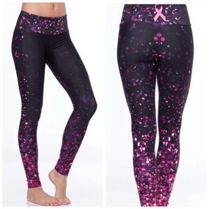 GoldSheep Breast Cancer Leggings